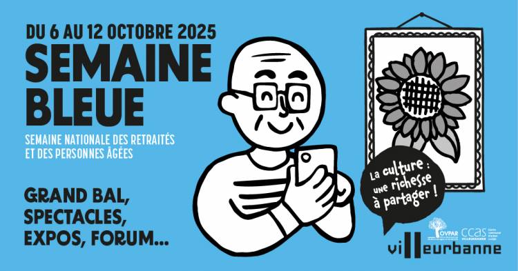 Visuel Semaine bleue 2025